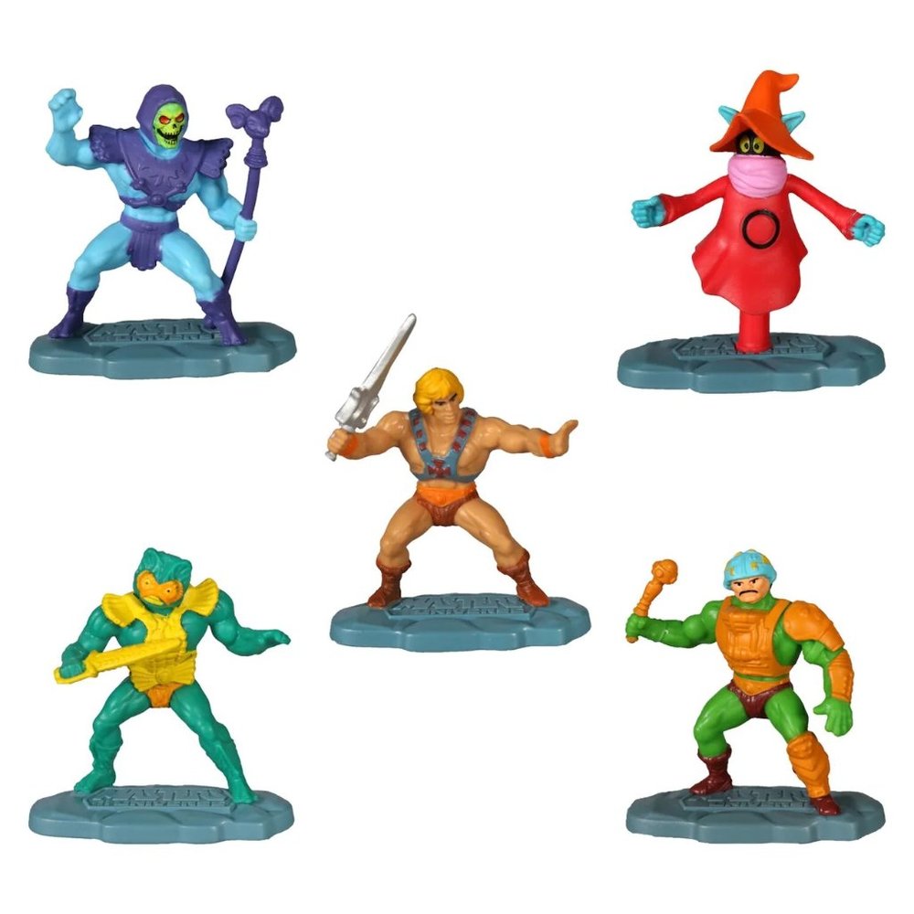 Mattel Micro Collection Masters of the Universe Mini Figurines Lot of 5